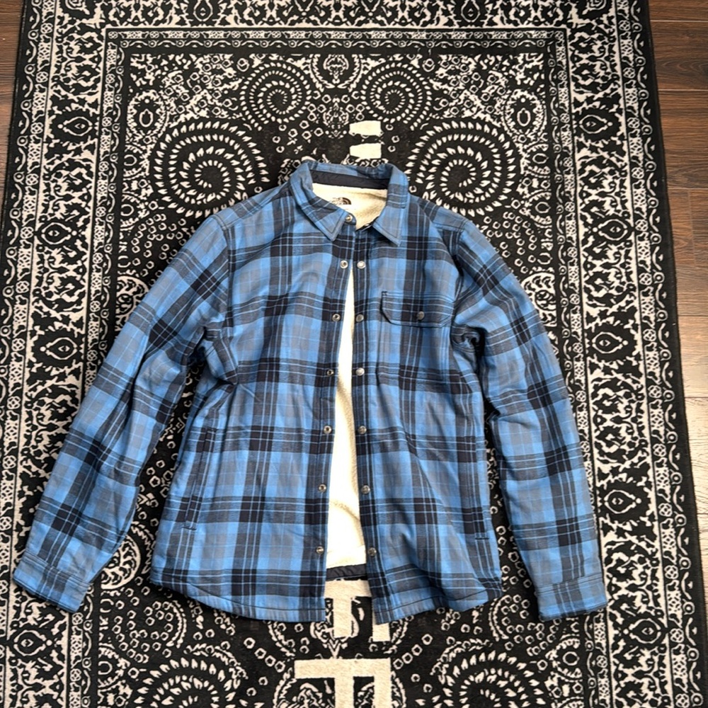 The north face flannel jacket